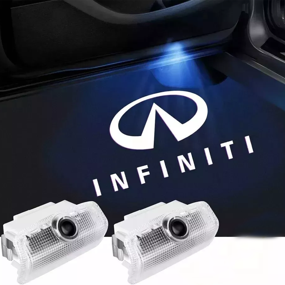 2pc For 2011- 24 Infiniti QX50 56 60 70 80 Q50 60 70 LED Door Light LED Welcome Light White Accessories Infiniti 