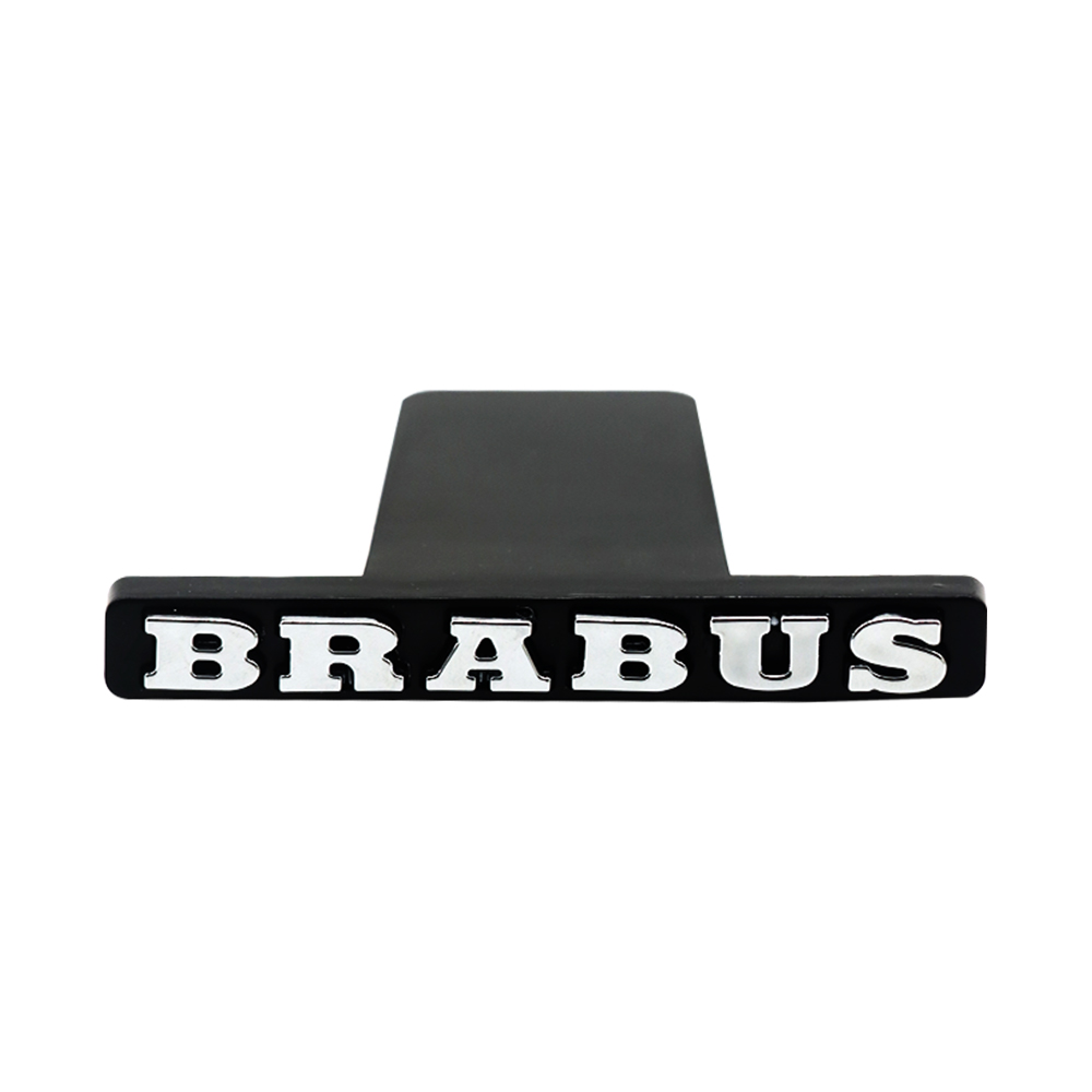 AMG CLK CLS SLK C E S CL SL ABS Grille Emblem Black Silver Mercedes-Benz 