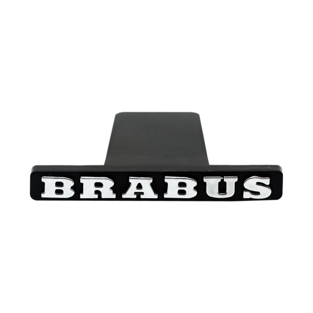 AMG CLK CLS SLK C E S CL SL ABS Grille Emblem Black Silver Mercedes-Benz 