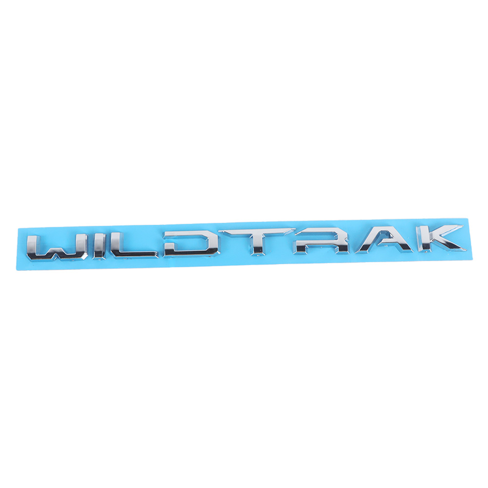 2022-2024 WILDTRAK RANGER Chrome Rear Tailgate Letter Gloss Silver Ford N1WZ16720N
