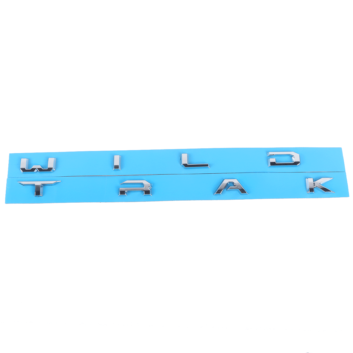 2022-2024 WILDTRAK RANGER Chrome Front Hood Letter Gloss Silver Ford P1WZ2642528C