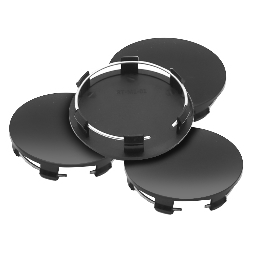 88963143 4Pcs Gloss Black 83mm Wheel Center Caps For Suburban Tahoe 14-24