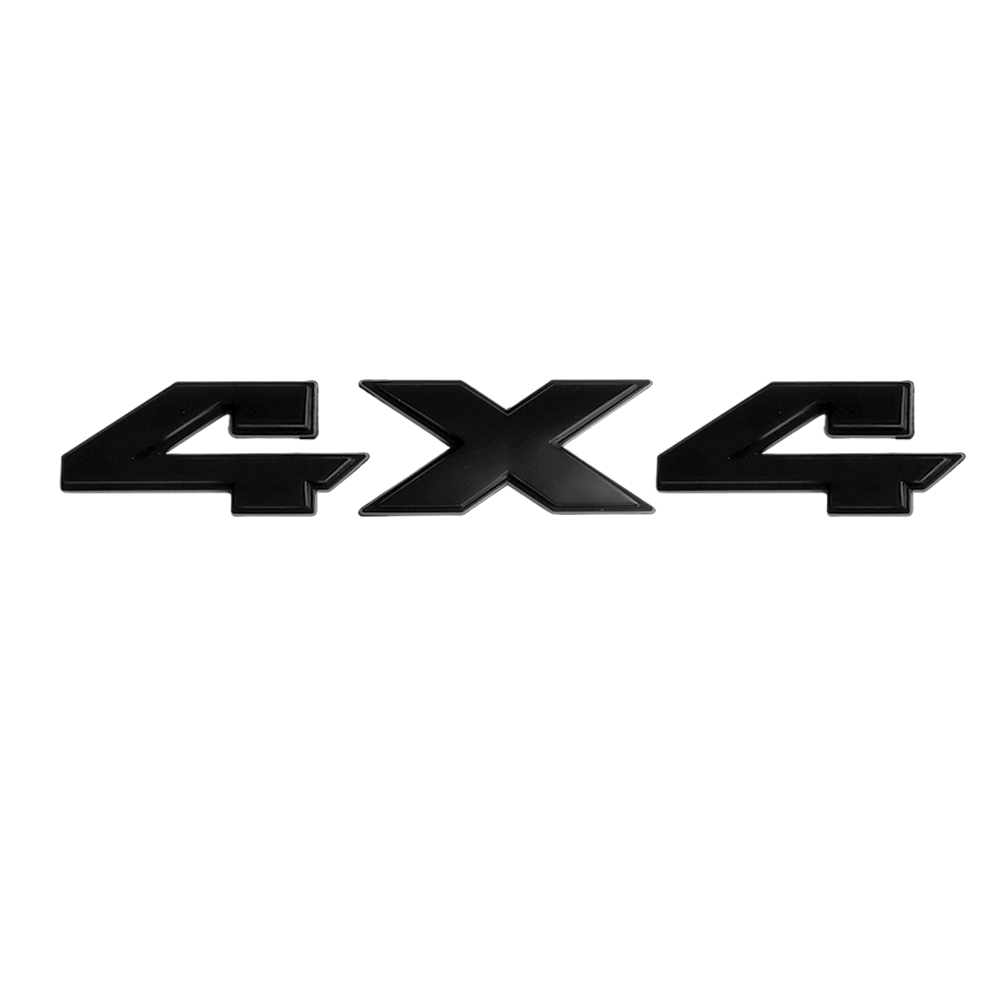 2009-2020 Ram 1500 2500 3500 ABS 4X4 Tailgate Badge Matte Black Dodge Rear Trunk Decal Nameplate