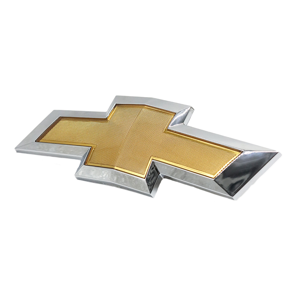 2013-2015 Malibu Plastic Front Bumper Grille Emblem Clip-On Bowtie Gold Chevrolet 23131644