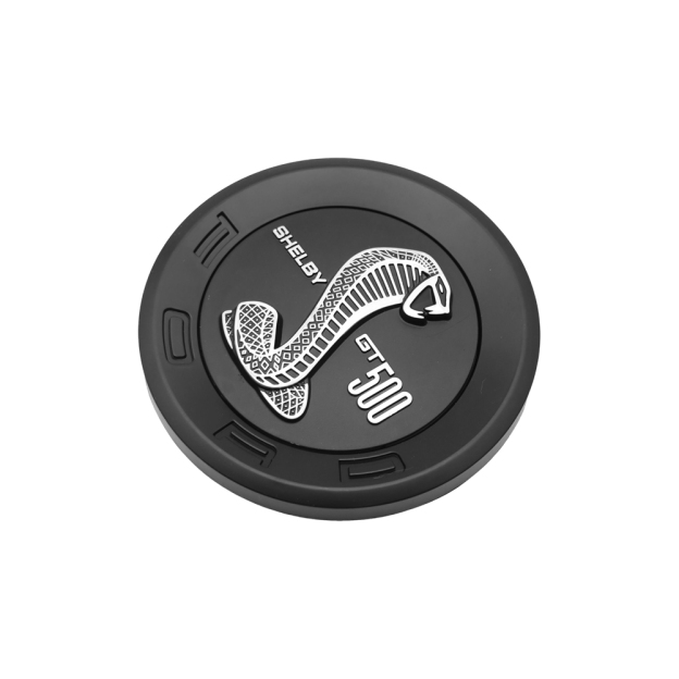 Universal Shelby GT500 Round Badge Black 5.9"/15cm Adhesive Badge Ford