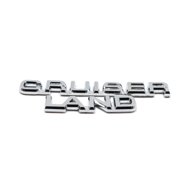 1 Set 2003-2009 Toyota Land Cruiser Letter Emblem Rear Tailgate Nameplate Badge 75444‑60030
