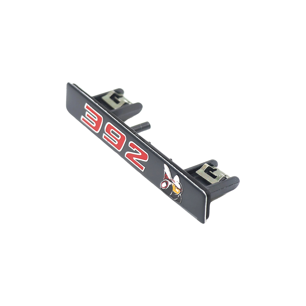 2020-2023 Charger ABS 392 Scat Pack Dash Badge Grey Red Dodge 68494917AA Super Bee Decal Nameplate