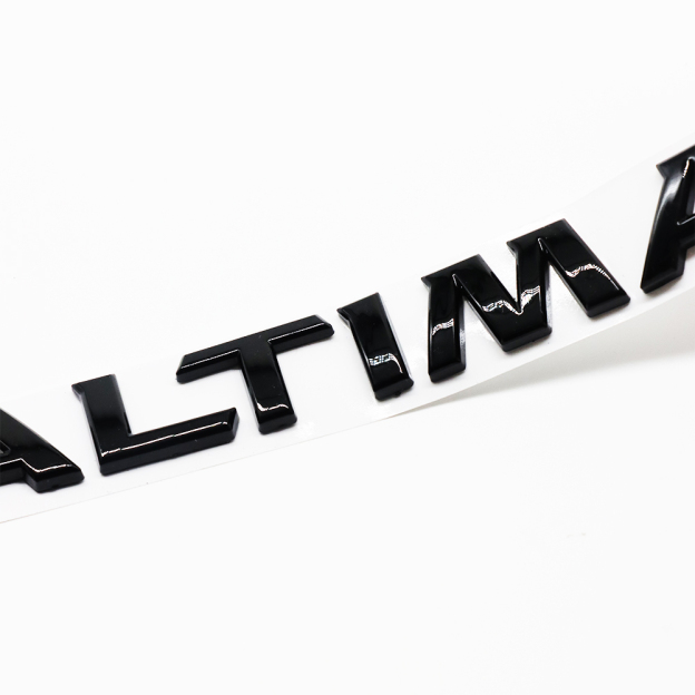 2019-2025 ALTIMA SR Tailgate Badge ABS Gloss Black Nissan 84895-9HF0C Self-Adhesive Decal Nameplate