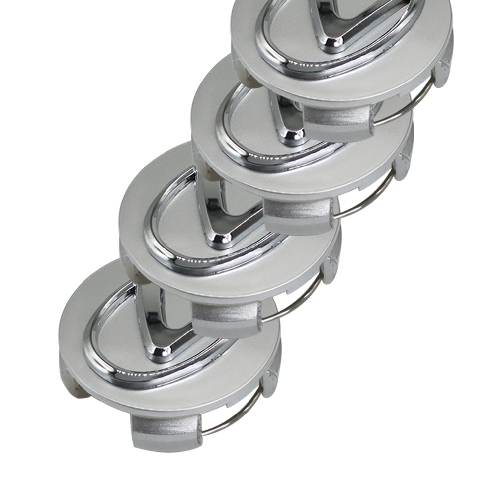 4pcs 2006–2015 IS250 Plastic Wheel Center Hub Caps 62mm Chrome Toyota 42603-50300