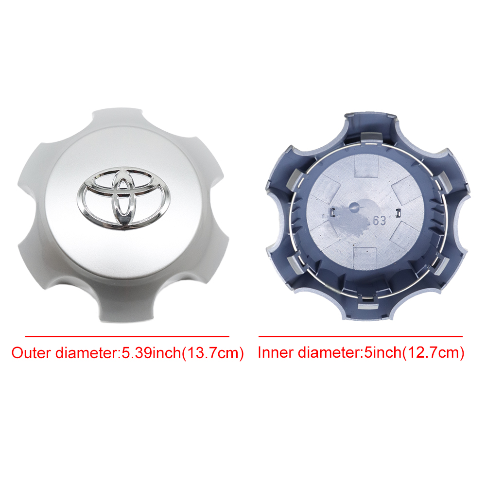  4PCS 2010-2013 4runner Limited Wheel Center Hub Caps Cover Silver Toyota 4260B-35030