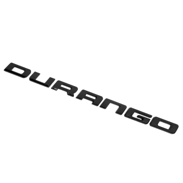 2011-2024 Durango ABS Tailgate Letter Gloss Black Dodge Decal Nameplate