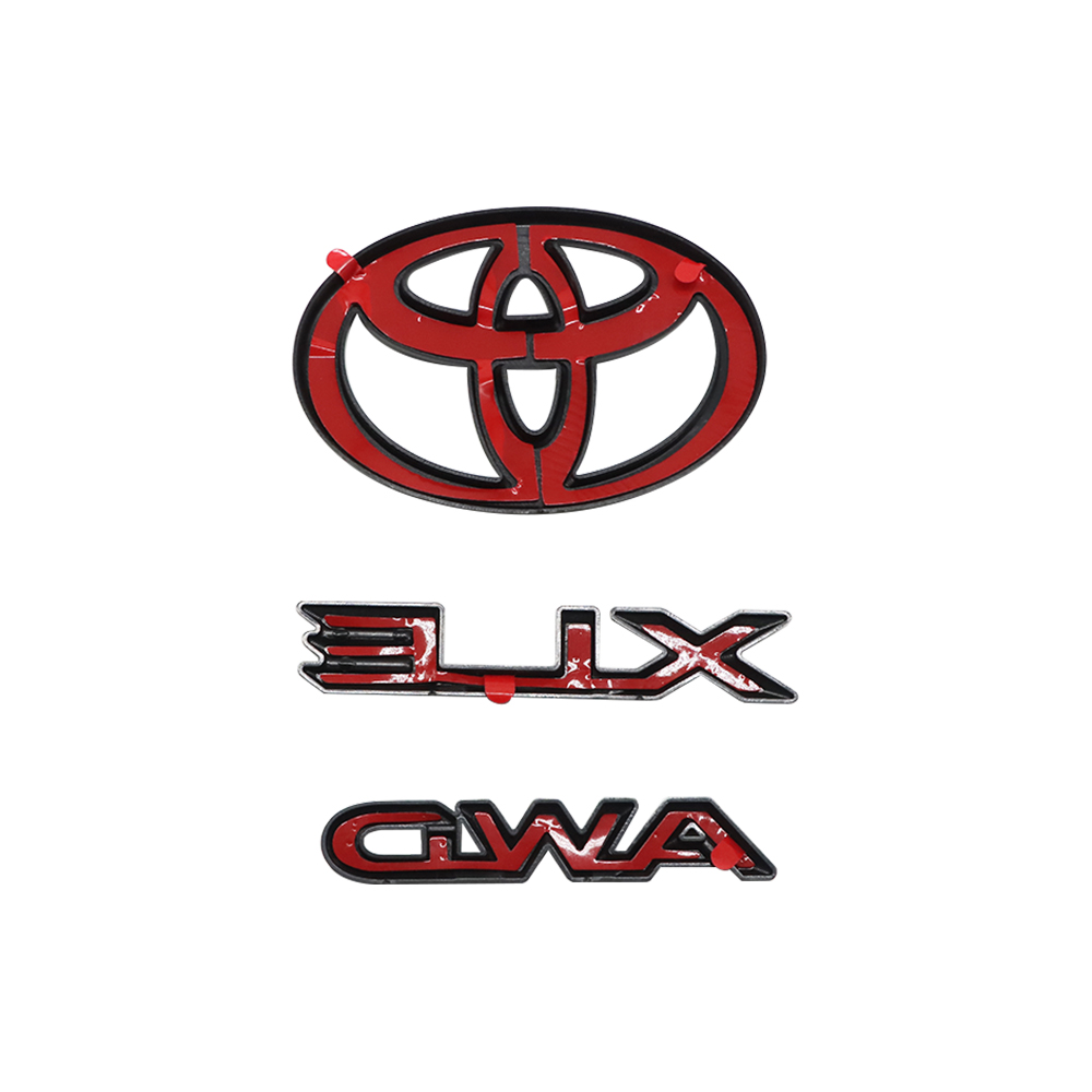  2024 2025 Grand Highlander XLE AWD Emblem Overlay Matte Black Toyota PT948-48244-02
