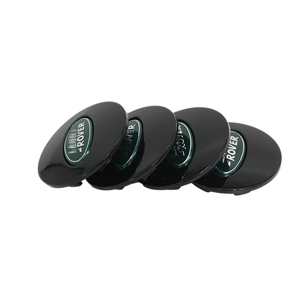 4pcs Range Rover Defender Discovery Freelander Plastic Wheel Center Hub Caps 62mm Black Green Land Rover