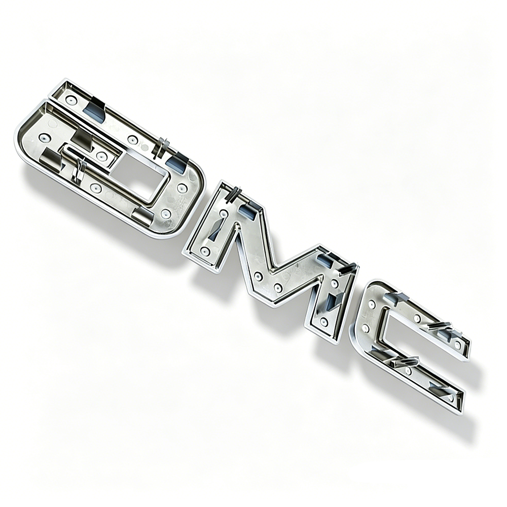 1Pc 2019-2025 Sierra Yukon Canyon ABS Plastic Front Grille Emblem Chrome Black GMC
