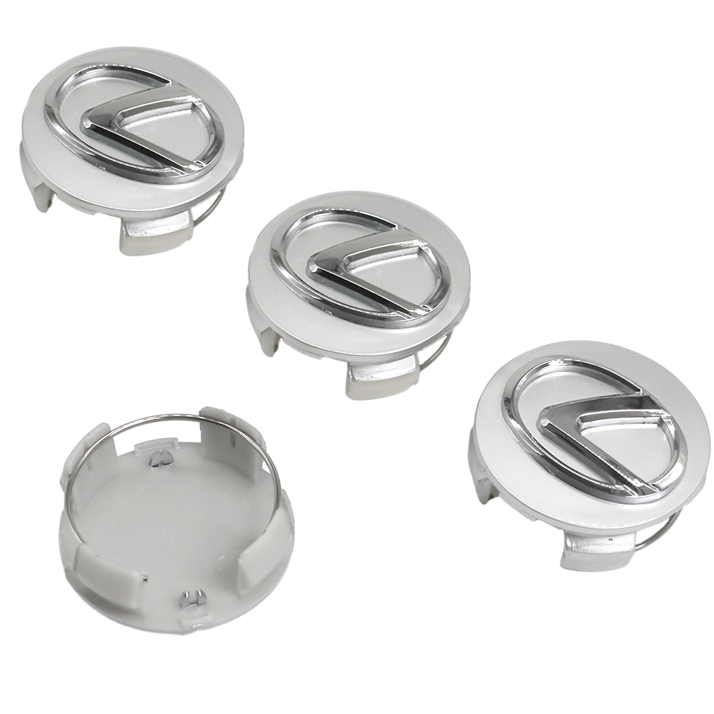 4pcs 2006–2015 IS250 Plastic Wheel Center Hub Caps 62mm Chrome Toyota 42603-50300