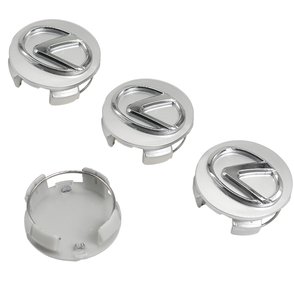 4pcs 2006–2015 IS250 Plastic Wheel Center Hub Caps 62mm Chrome Toyota 42603-50300