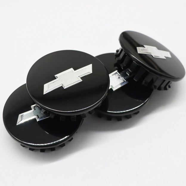 4Pcs 2018-2019 Camrao Traverse Plastic Wheel Center Caps Black Silver Chevrolet 9595010