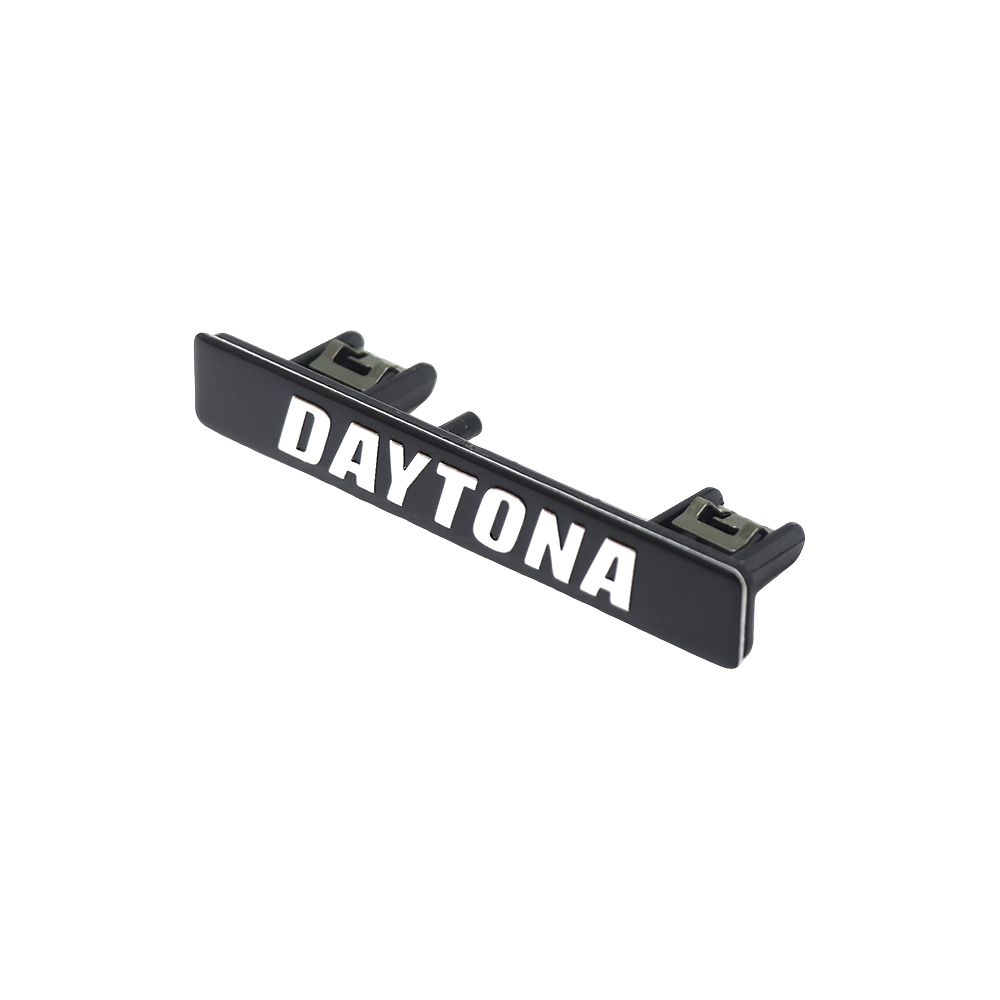 2017-2019 Charger ABS Daytona Dash Badge Black Chrome Dodge