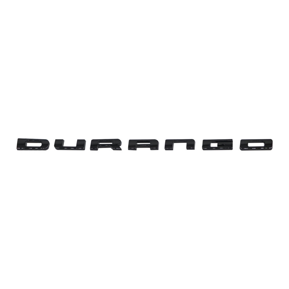2011-2024 Durango ABS Tailgate Letter Gloss Black Dodge Decal Nameplate