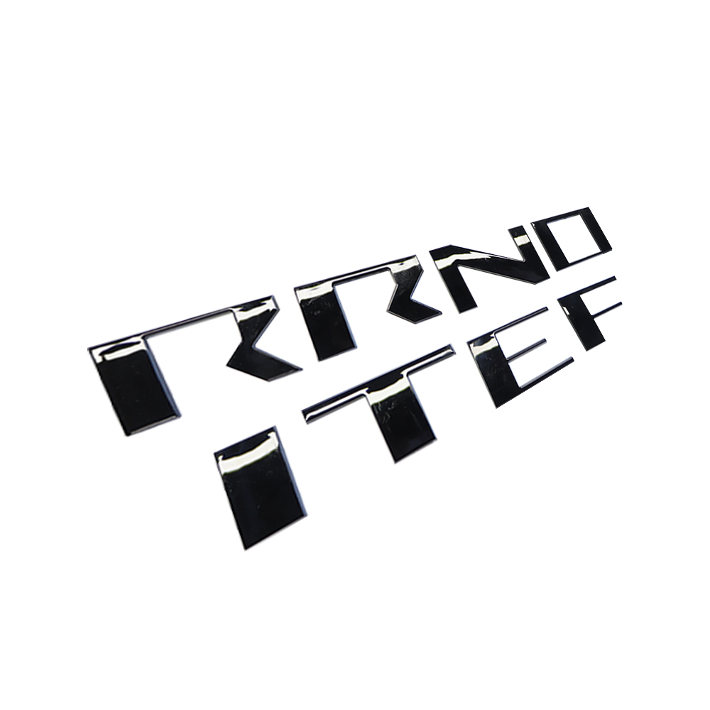 2022-2026 Frontier ABS Hood Insert Letters Gloss Black Nissan