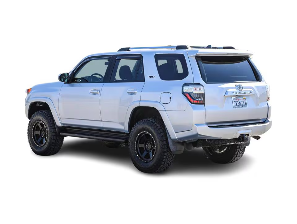 1PC TRD Emblem Rear Trunk Fender Side Metal Black Toyota
