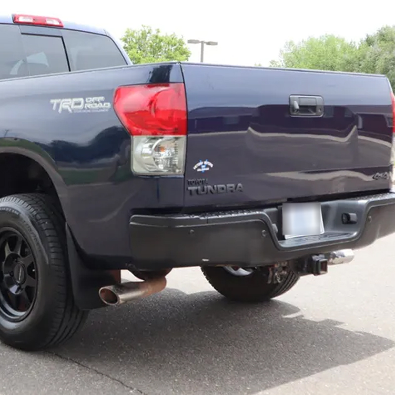 2PCS 2007-2013 TUNDRA ABS 3D Side Door Nameplate Letter Matte Black Toyota 75471-0C050