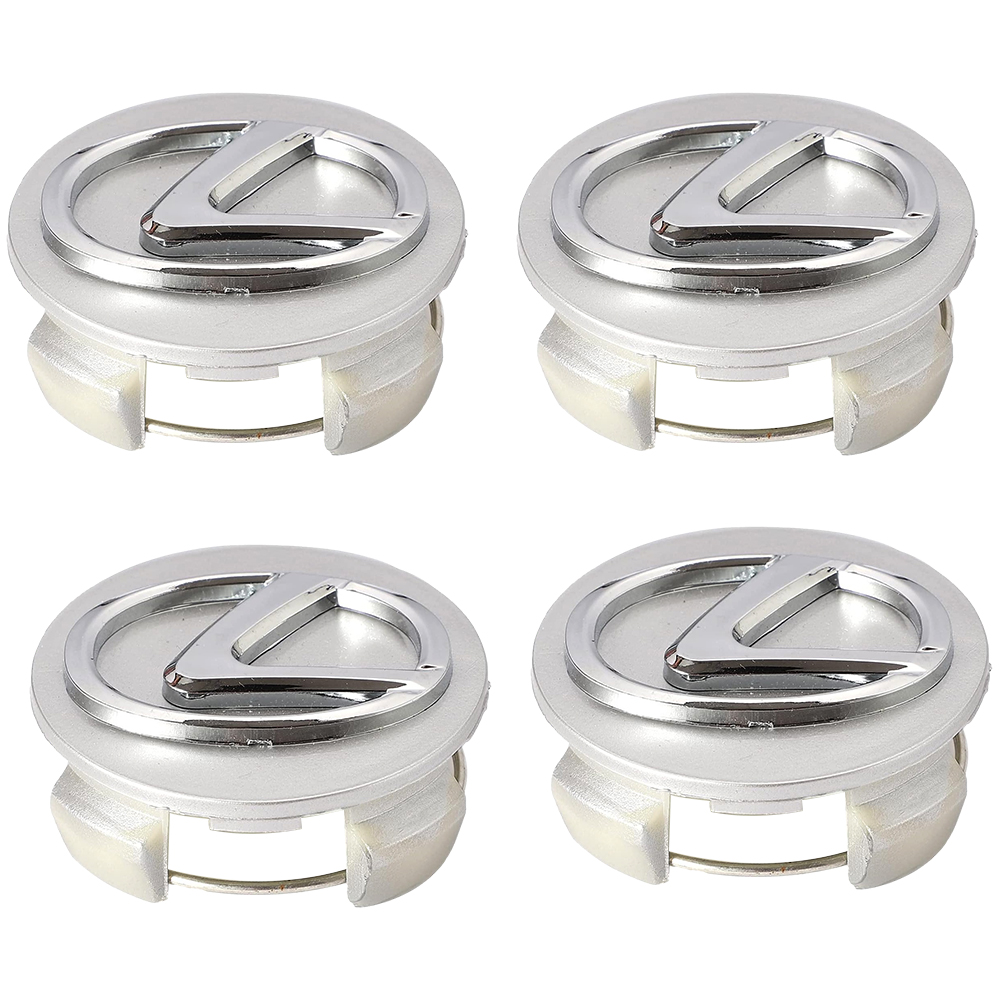 4pcs 2006–2015 IS250 Plastic Wheel Center Hub Caps 62mm Chrome Toyota 42603-50300