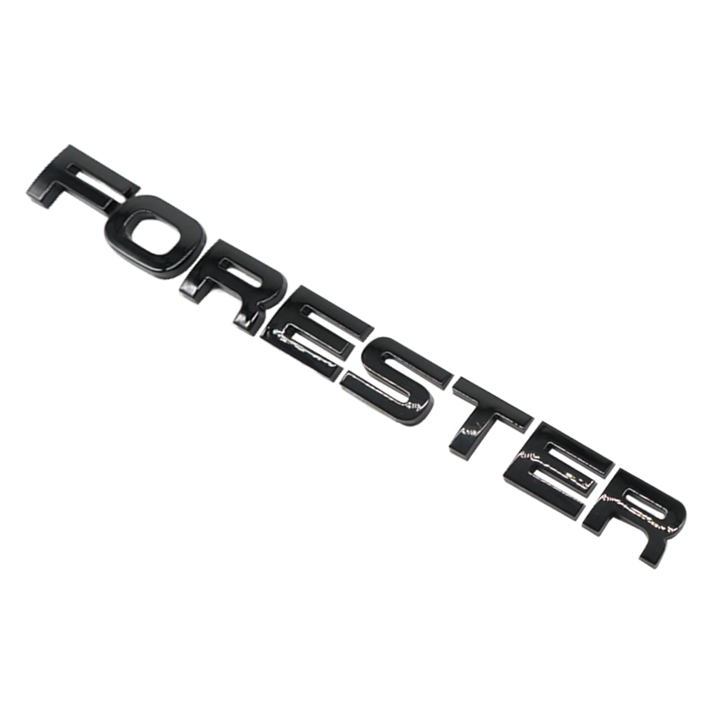 1PC 2009-2018 Forester Plastic Rear Liftgate Letter Gloss Black Subaru 93079FJ050
