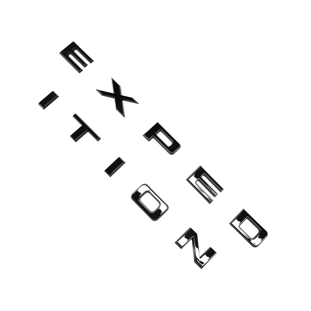 2022-2024 Expedition Front Hood / Tailgate Letters ABS Chrome Ford 3D Raised Stickers Decals