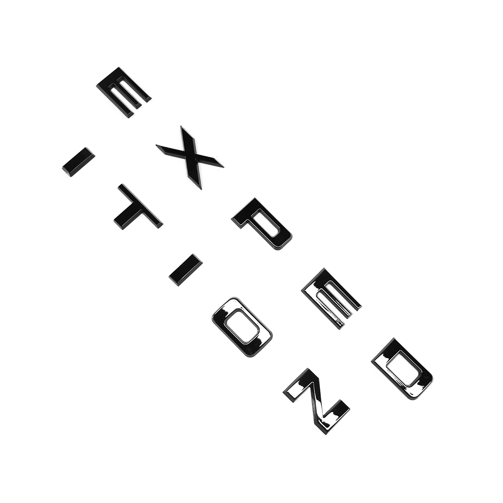2022-2024 Expedition Front Hood / Tailgate Letters ABS Chrome Ford 3D Raised Stickers Decals
