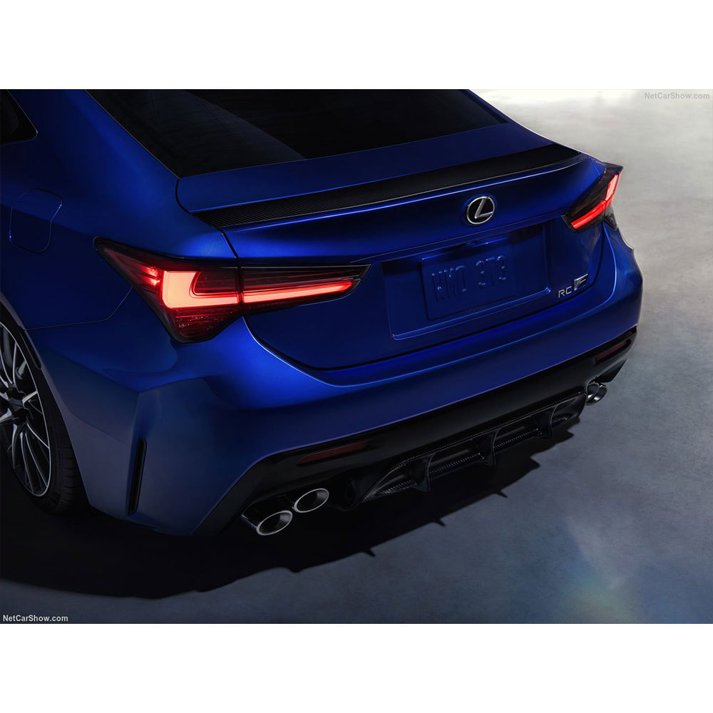 1pc RCF RC350 RC300 IRC200T ES350 LS460 IS300 IS350 Plastic Rear Tailgate Badge Emblem Glossy Black Lexus 90975-02078