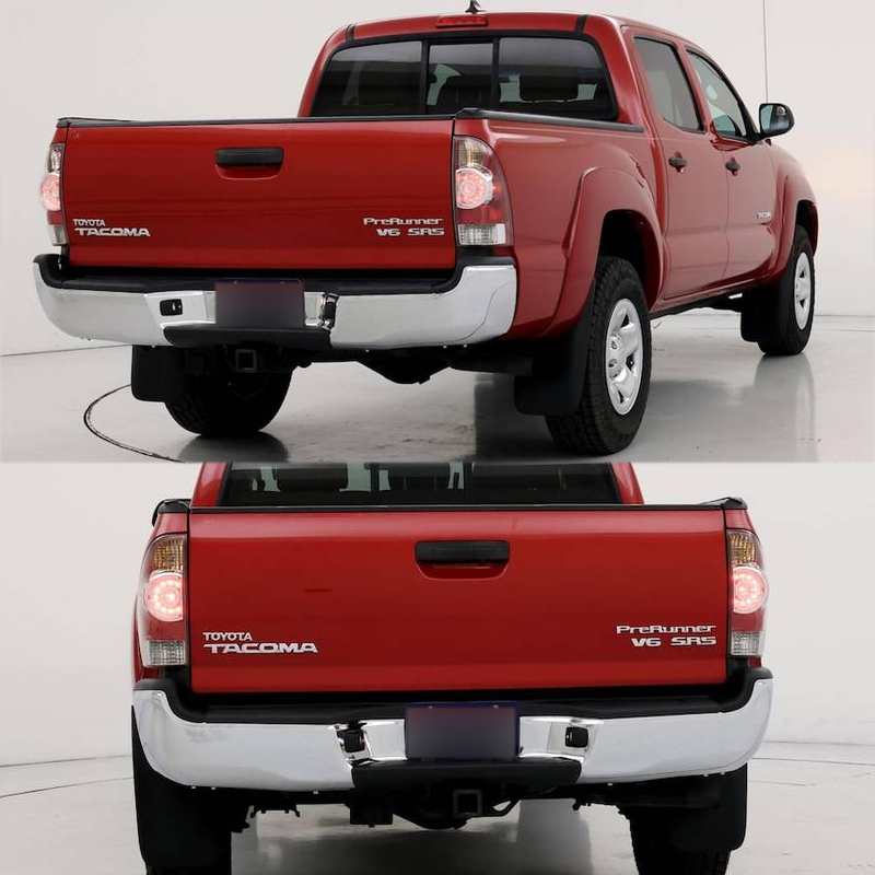 7pcs 2005-2015 Tacoma Tailgate V6 SR5 Emblem Kit Rear Trunk Badge Gloss Chrome Toyota 