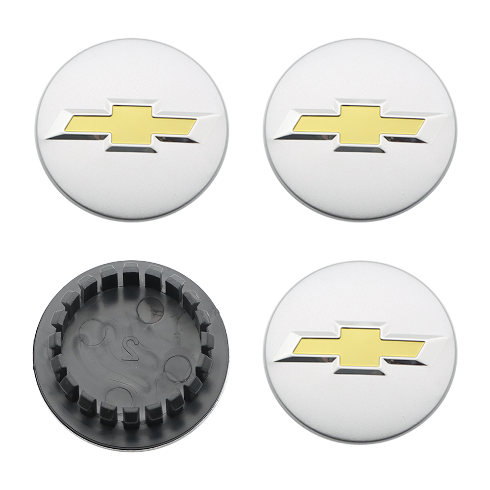 4PCS Cruze Equinox Impala Malibu Trax Volt Plastic 58mm Wheel Center Caps Chevrolet 9594156