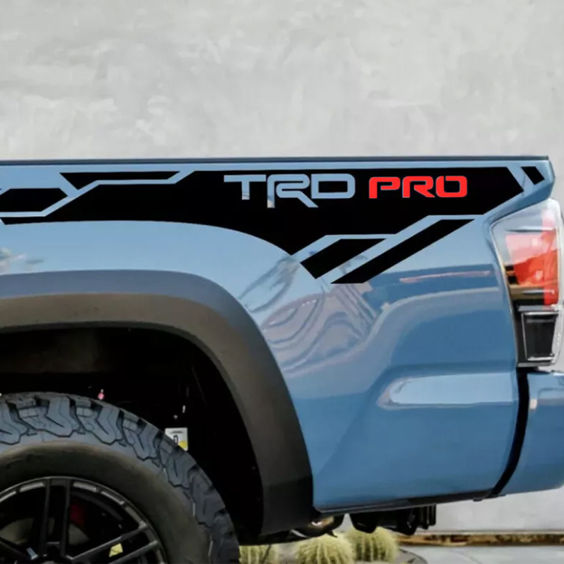 4runner Tundra Tacoma TRD PRO Vinyl Decals Bed Side Graphic Sticker Toyota