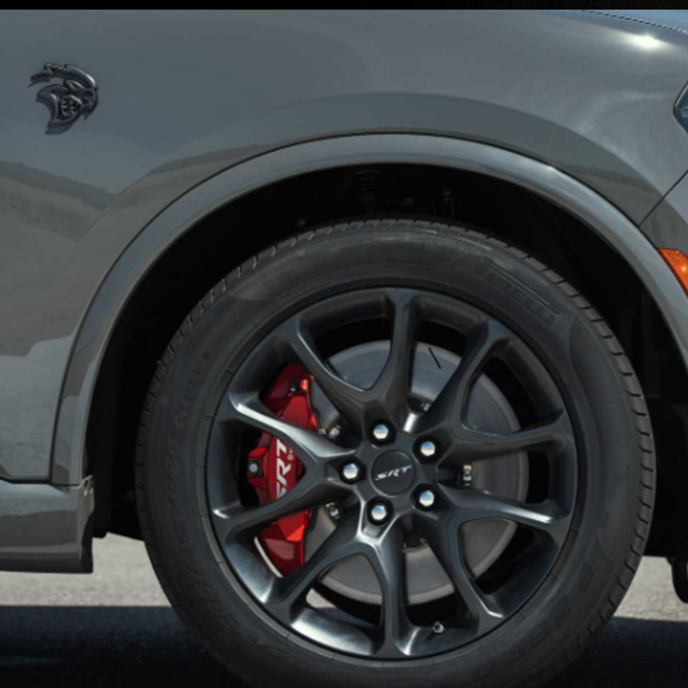 4PCS 2011-2023 Charger Challenger Durango Grand Cherokee SRT Wheel Center Caps 63mm Gloss Black Dodge 5QW99RXFAA
