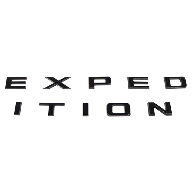 2022-2024 Expedition Front Hood / Tailgate Letters ABS Chrome Ford 3D Raised Stickers Decals
