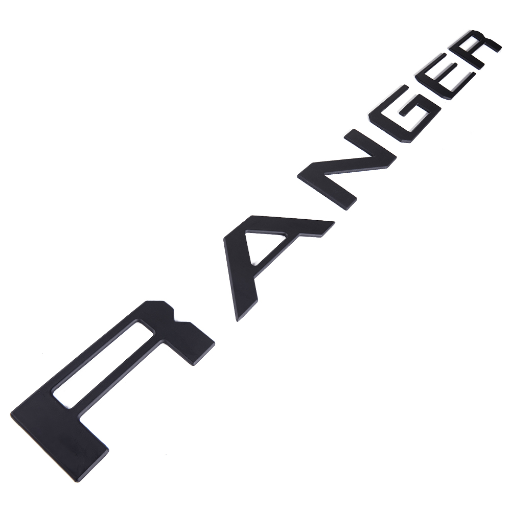 2019-2022 Ranger Letter ABS Matte Black Ford VKB3Z-9942528-B