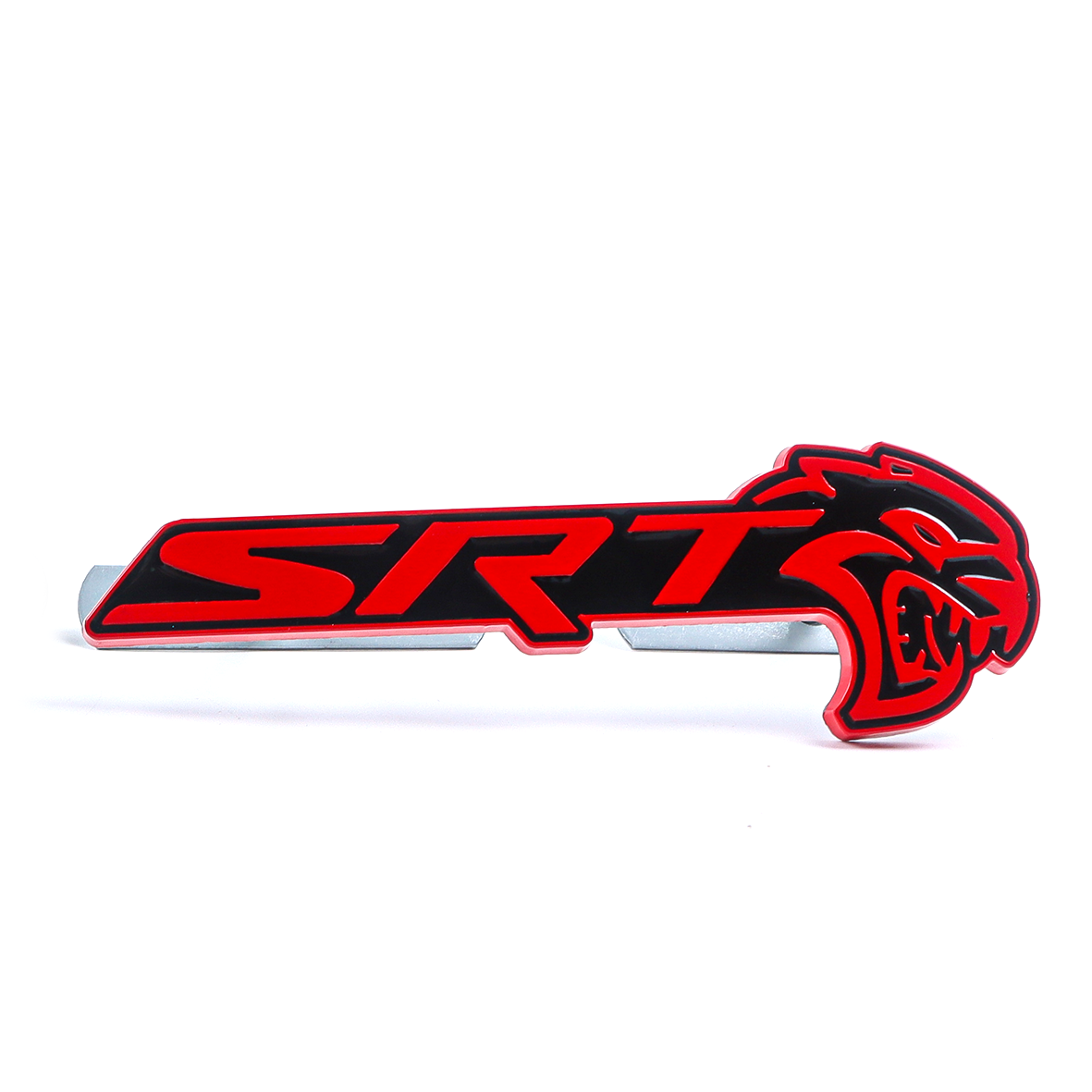 2018-2026 Charger Durango Hellcat SRT Metal Front Grille Badge Red Black Dodge Decal Nameplate