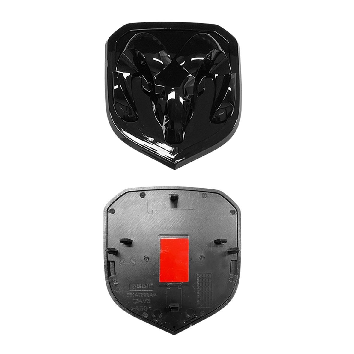 For 2013-2018 RAM 1500 2500 3500 ABS Front Grille Ram Head Grill Emblem Gloss Black Dodge 68218120AA