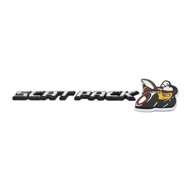 2019-2023 Charger Challenger Hellcat SRT SCAT PACK Bee Rear Trunk Badges Dodge 68633342AA