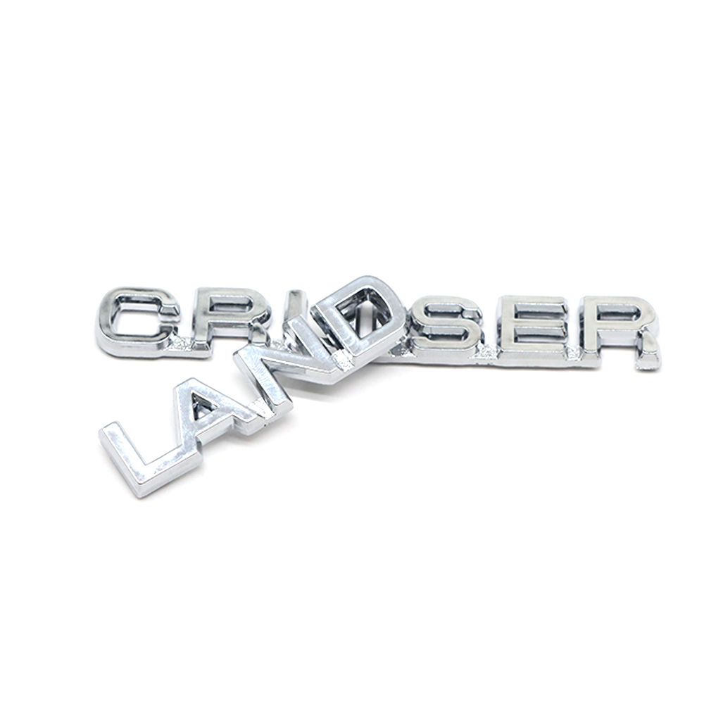 1 Set 2003-2009 Toyota Land Cruiser Letter Emblem Rear Tailgate Nameplate Badge 75444‑60030