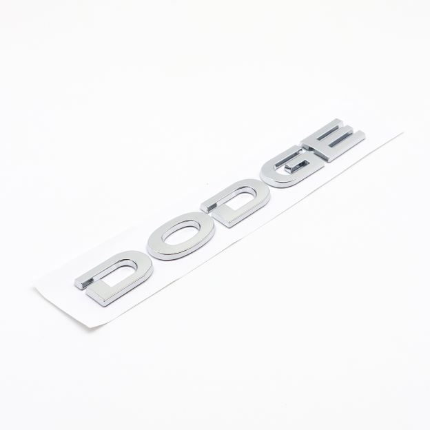 2009-2012 Charger Journey Avenger 300 ABS Tailgate Letter Gloss Chrome Dodge Chrysler Rear Trunk Decal
