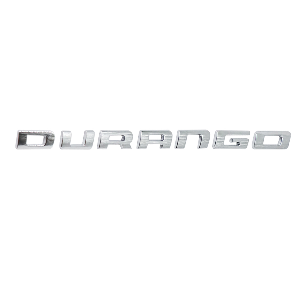 2011-2024 Durango ABS Tailgate Letter Gloss Chrome Dodge 55079299AC Decal Nameplate