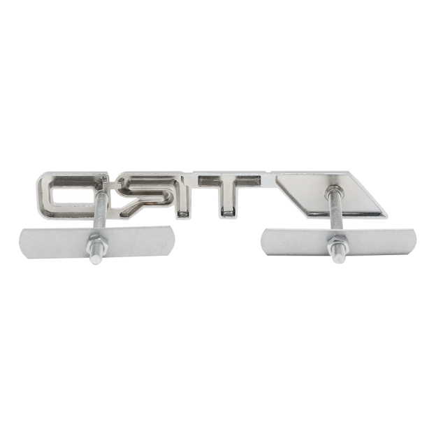 1PC TRD Front Grille Emblem Metal Chrome Toyota