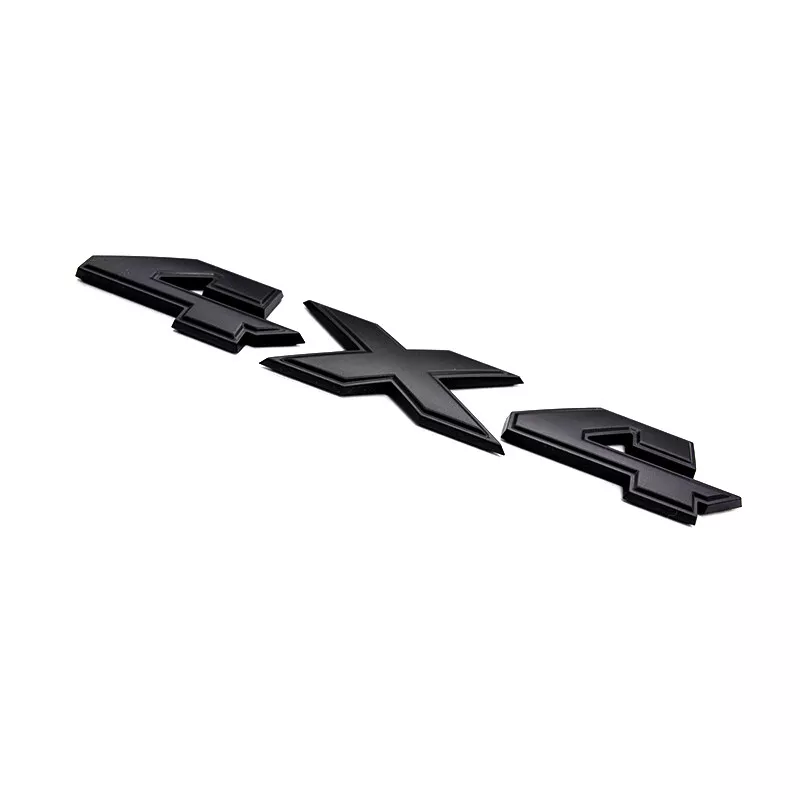 2009-2020 Ram 1500 2500 3500 ABS 4X4 Tailgate Badge Matte Black Dodge Rear Trunk Decal Nameplate