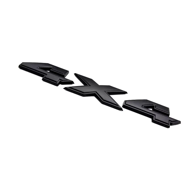 2009-2020 Ram 1500 2500 3500 ABS 4X4 Tailgate Badge Matte Black Dodge Rear Trunk Decal Nameplate