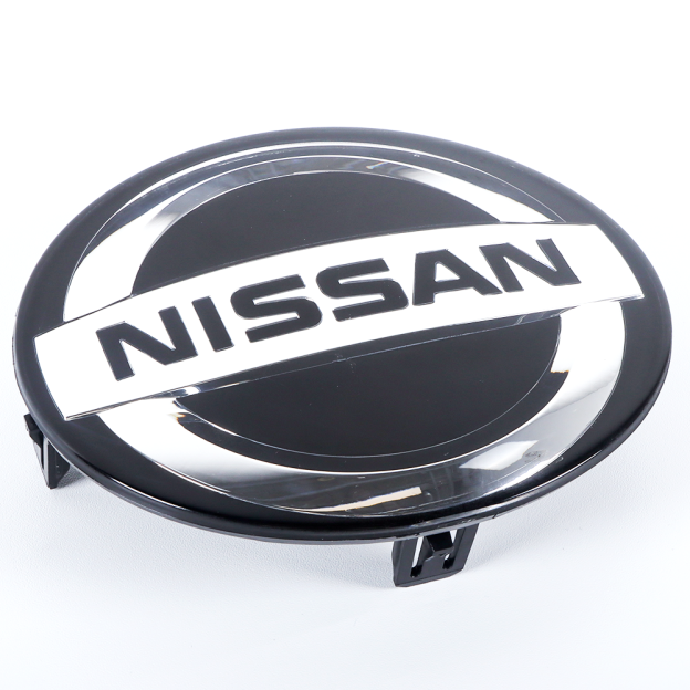 For 2019-2022 Altima Maxima ABS Front Grille Emblem Chrome Black Nissan 62889-6CA0A