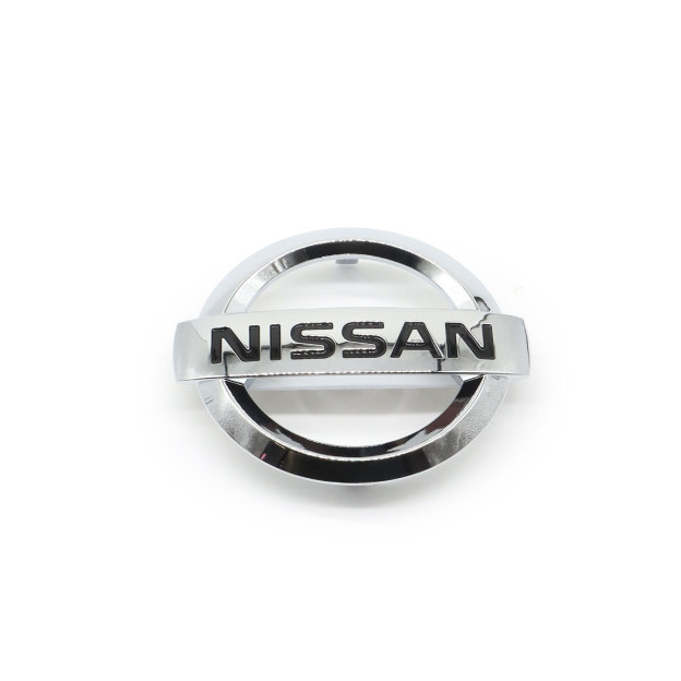For 2013-2018 Sentra 2011-2017 Juke 2012-2014 Versa ABS Front Grille Emblem Chrome Black Nissan 62890-1KA0A
