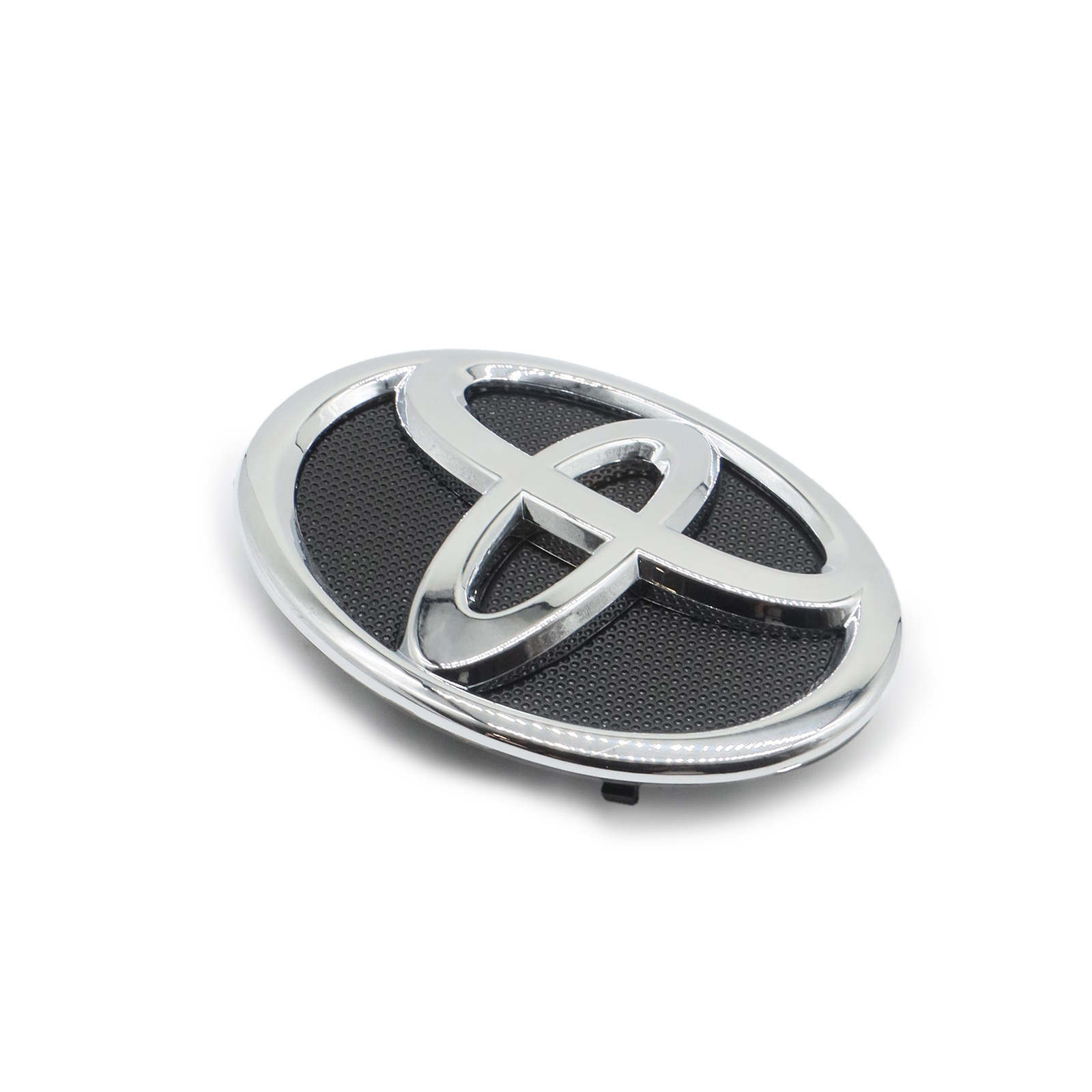 1pc 2010-2011 Camry Plastic 3D Raised Front Grill Emblem Bumper Emblem Black Chrome Toyota 75311-06100 