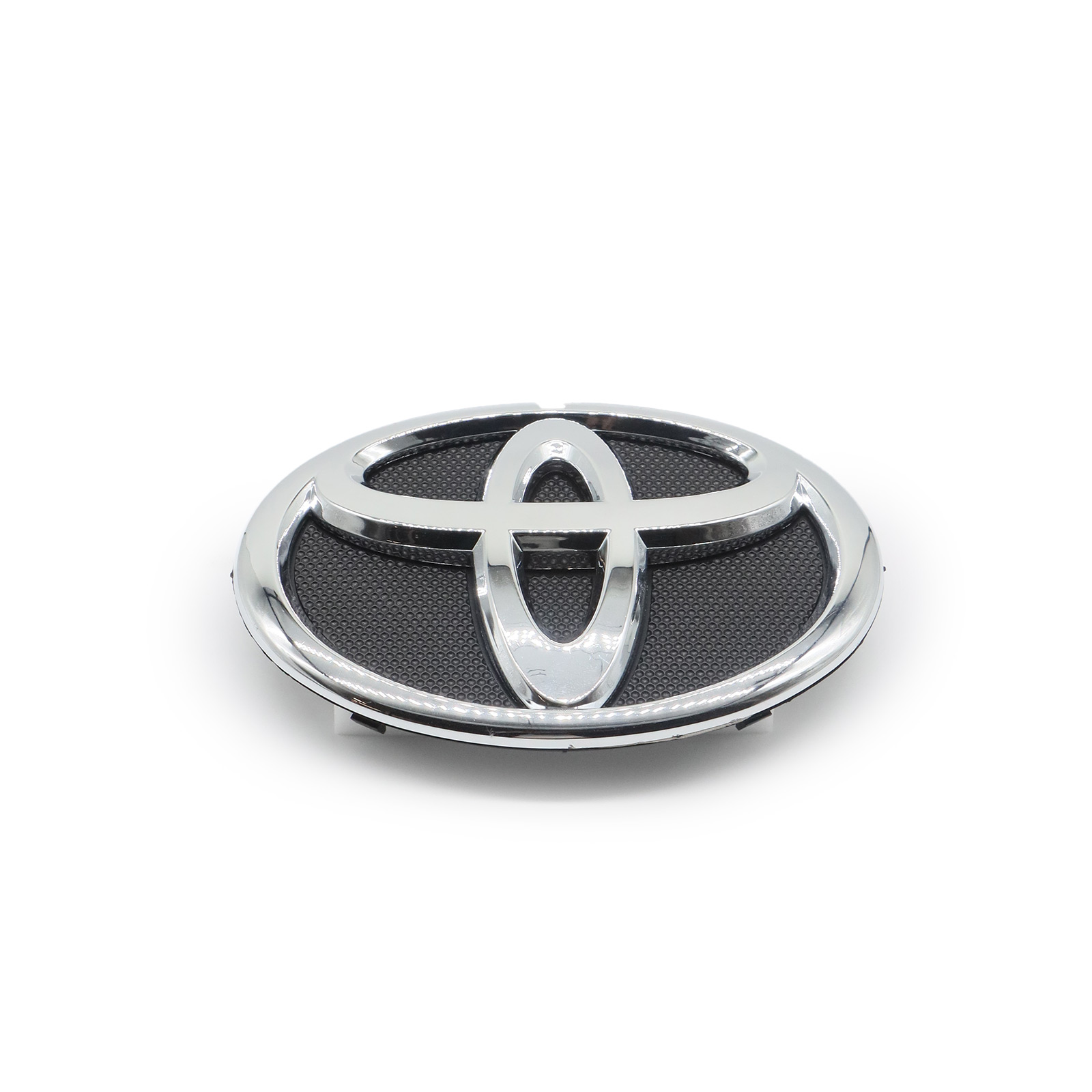 1pc 2007-2009 Camry Plastic 3D Raised Front Grill Emblem Bumper Black Chrome Toyota 75311-06060